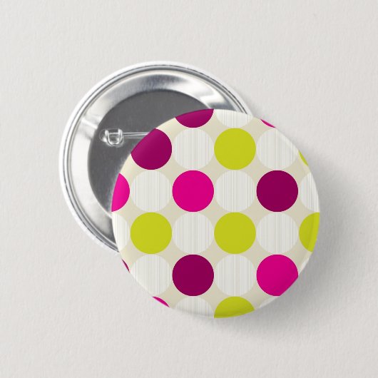 Polka Dots Button (Voorkant /achterkant)