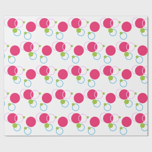 Polka Dots cadeaupapier (Vlak)