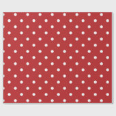 Polka Dots Cadeaupapier (Vlak)