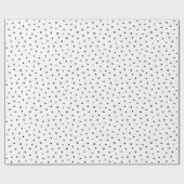Polka dots cadeaupapier (Vlak)
