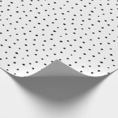 Polka dots cadeaupapier (Hoek)