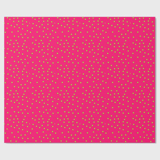Polka dots cadeaupapier (Vlak)