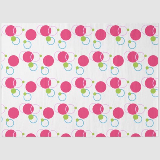 Polka Dots cadeaupapier Tissuepapier (Voorkant)