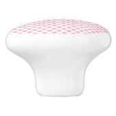 Polka Dots Ceramic Knob. Keramische Knop (Zijkant)