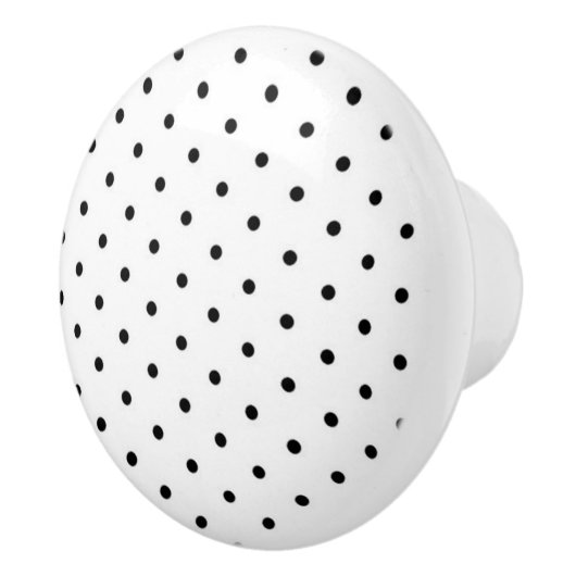 Polka Dots Ceramic Knob. Keramische Knop (Rechts)