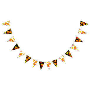 Polka Dots chaos kleurde 2 + je rug. Vlaggetjes