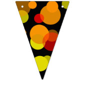 Polka Dots chaos kleurde 2 + je rug. Vlaggetjes (Tweede vlag)