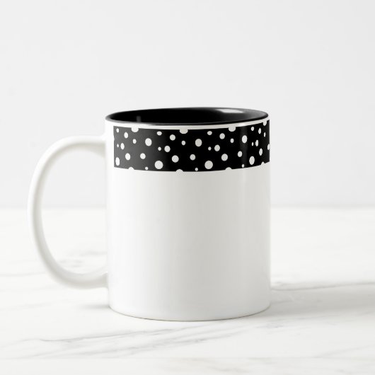 Polka Dots Coffee Mok (Links)
