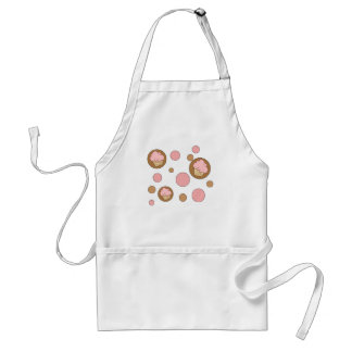 Polka Dots Cupcakes Standaard Schort