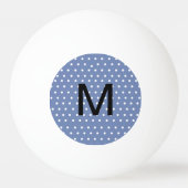 Polka Dots Custom Ping Pong Ball (Achterkant)
