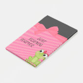 Polka Dots, Cute Froggy-Motivatie bericht Post-it® Notes (Schuin)
