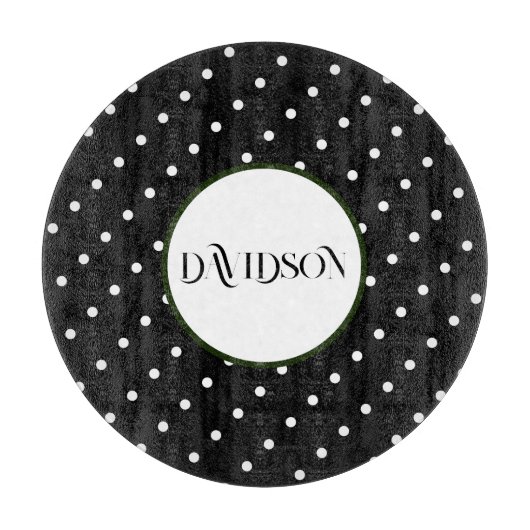 Polka Dots Cutting Board Snijplank (Voorkant)