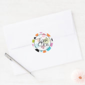 Polka Dots | Dank u Ronde Sticker (Envelop)