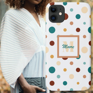 Polka Dots - Diverse grootten - Vervaagde zonnekle Case-Mate iPhone Case