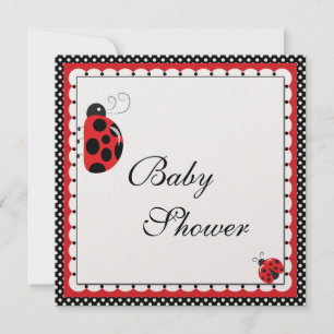 Polka Dots en Schattigee lieveheersbeestjes Kaart