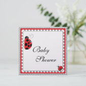 Polka Dots en Schattigee lieveheersbeestjes Kaart (Staand voorkant)