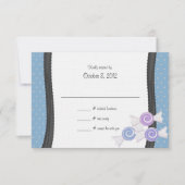 Polka Dots en Snoep RSVP (Voorkant)