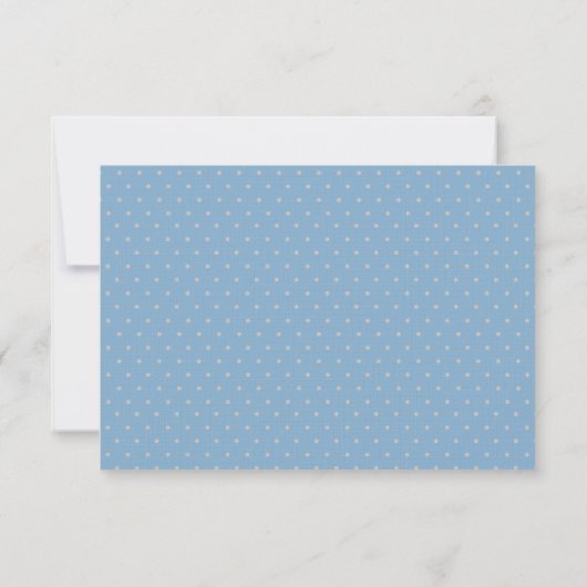 Polka Dots en Snoep RSVP (Achterkant)