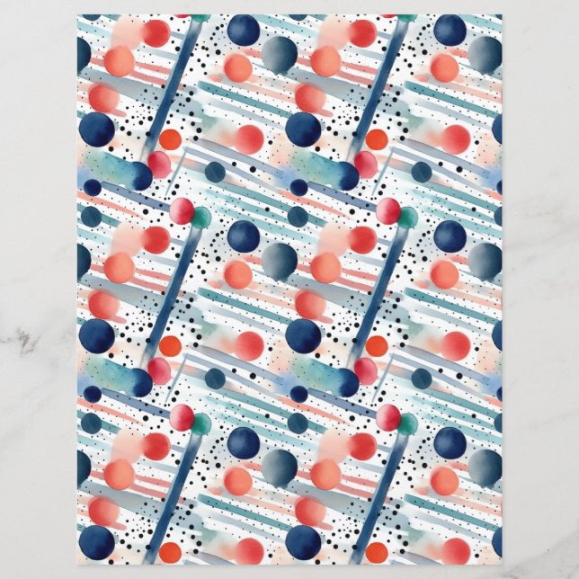 Polka dots en strepen 22 (Achterkant)