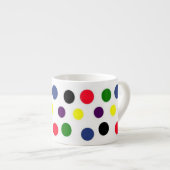 Polka Dots Espresso Mok (Voorkant rechts)