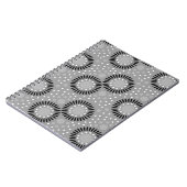 Polka Dots Floral notebooks : Grijs Notitieboek (Linkerzijde)