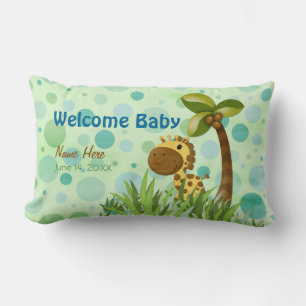 Polka Dots Giraffe Keepsake Kussen