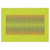 Polka Dots gradiënten groen rood blauw + uw ideeën Tafelkleed (Voorkant (Horizontaal))