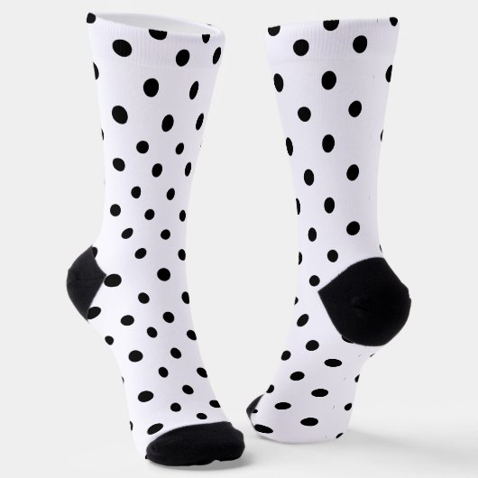 Polka Dots Halloween Clown Sokken (Gebogen)
