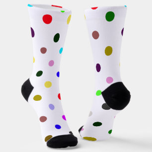 Polka Dots Halloween Clown Sokken