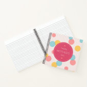 Polka Dots Happy Moederdag | NOTITIEBOEK (Binnen)