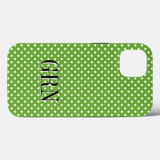 Polka dots Hoesje-Mate Phone Case Apple iPhone 13 (Achterkant (horizontaal))