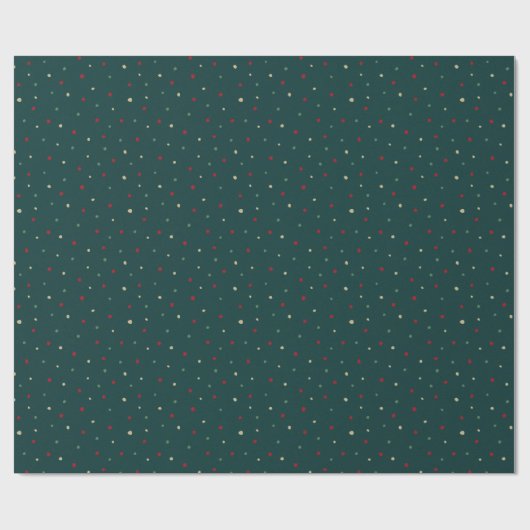 Polka Dots Holiday Cadeaupapier (Vlak)