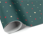 Polka Dots Holiday Cadeaupapier (Rol Hoek)