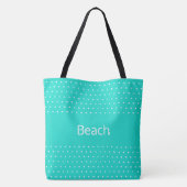 Polka Dots in Wit Tote Bag (Achterkant)