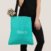 Polka Dots in Wit Tote Bag (Dichtbij)