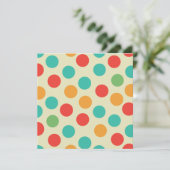 Polka Dots Kaart (Staand voorkant)