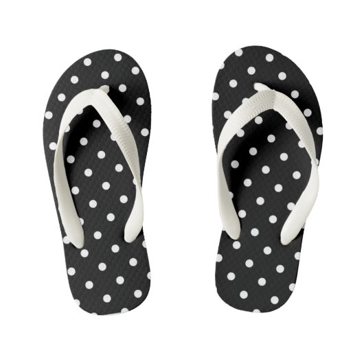 Polka Dots Kinder Teenslippers (Voetbed)