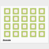 Polka Dots Labels of Gift Label Stickers (Vel)