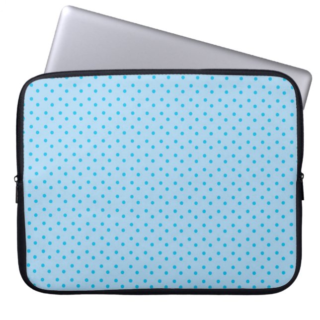 Polka Dots Laptop Sleeve (Voorkant)