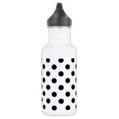 Polka Dots Large - Black on White Waterfles (Rechts)