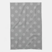 Polka Dots Large - Grey 4b Theedoek (Verticaal)