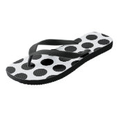 Polka Dots Leggings Teenslippers (Schuin)