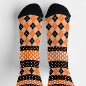 Polka Dots, Little Ghosts en Oranje Argyle Sokken (Top)