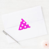 Polka dots magenta #FF00DC Sticker (Envelop)