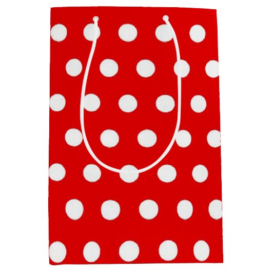 Polka Dots Medium Cadeauzakje (Voorkant)