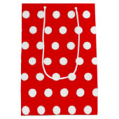 Polka Dots Medium Cadeauzakje (Achterkant)
