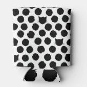 Polka Dots met Cat Faces: Speelse . Blikjeskoeler (Achterkant)