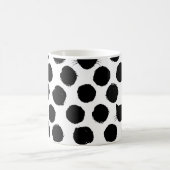 Polka Dots met Cat Faces: Speelse . Koffiemok (Center)
