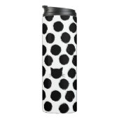 Polka Dots met Cat Faces: Speelse . Thermosbeker (Geroteerd rechts)