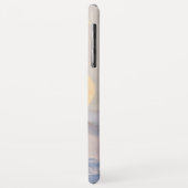 Polka dots, mooi wit paard & strand Case-Mate iPhone case (Achterkant/links)